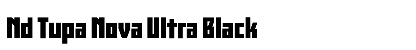 Nd Tupa Nova Ultra Black